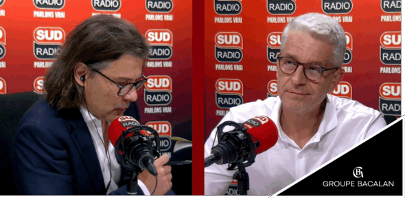 Stéphane Dalliet, président du Groupe Bacalan, est l'expert immobilier de Thomas Binet sur Sud RAdio - chronique Les Incontournables de l'immobilier 2025