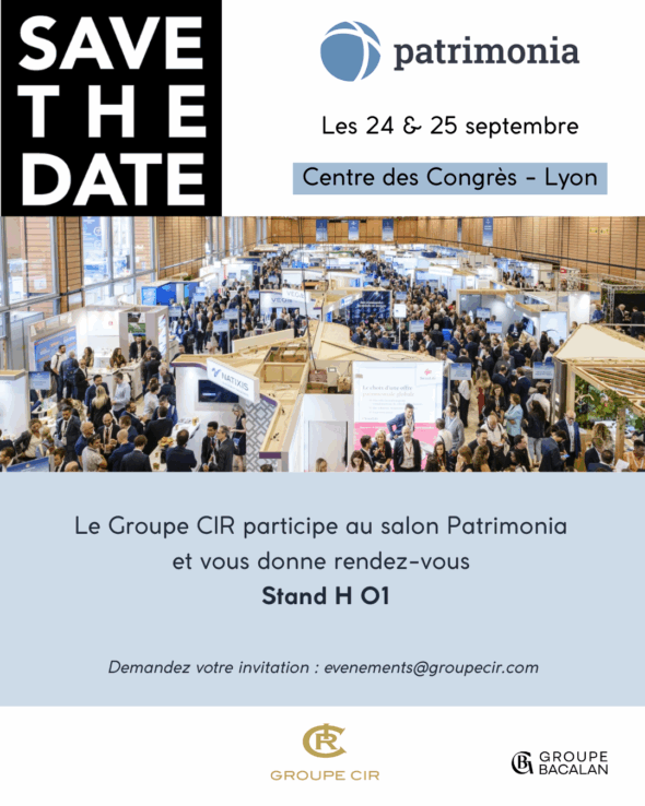 CIR participe au salon Patrimonia Lyon 2025 - stand H01